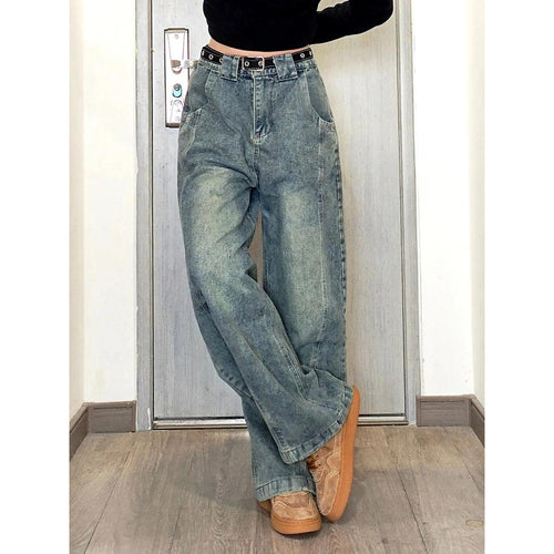 AVEN Retro Gradient Denim — Blue Wash