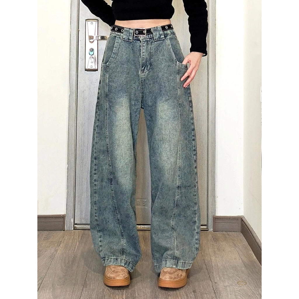 AVEN Retro Gradient Denim — Blue Wash
