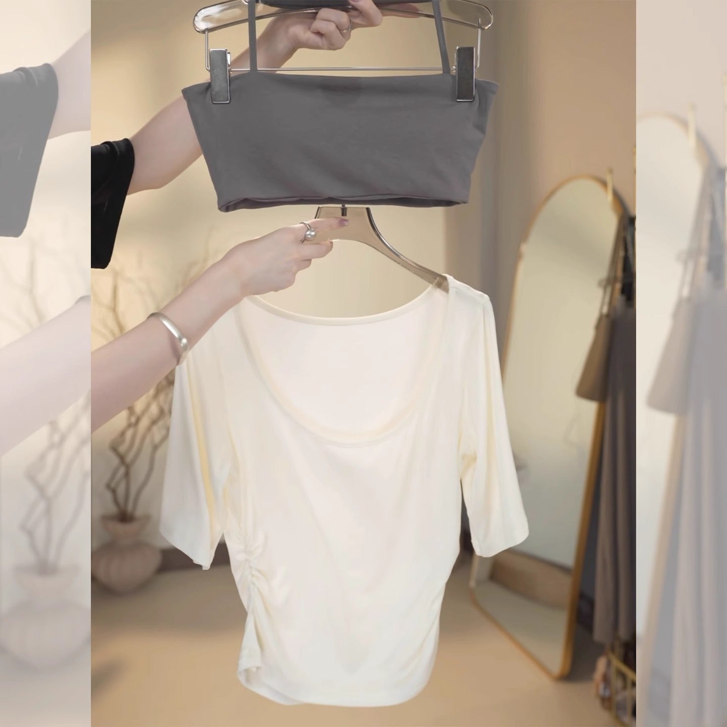 AVEN Essential Fitted Top